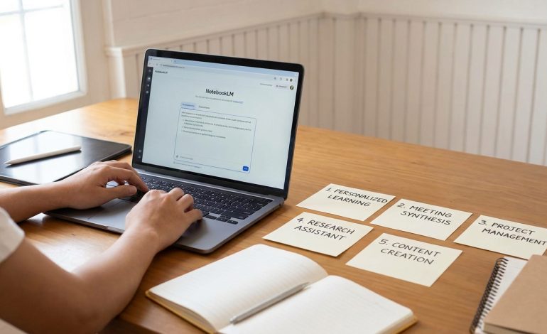 découvrez comment notebooklm révolutionne votre quotidien avec cinq applications innovantes qui simplifient et transforment votre routine journalière.