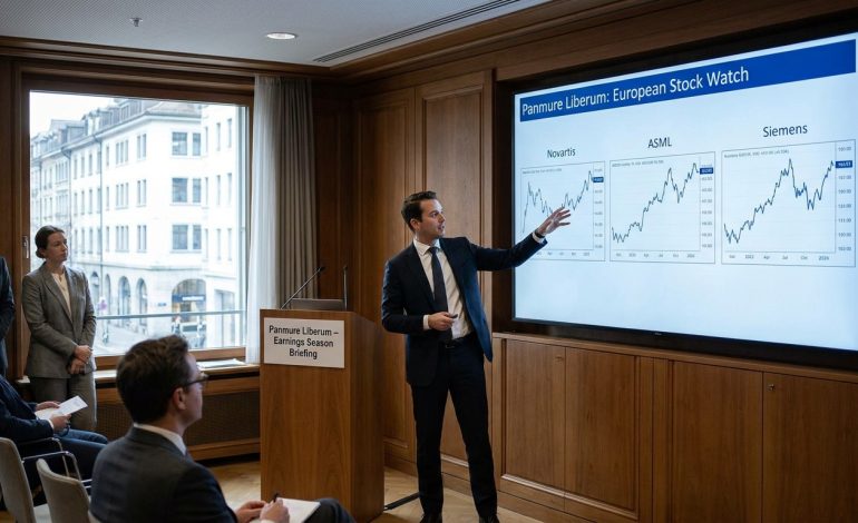 découvrez les trois actions européennes prometteuses mises en avant par panmure liberum au début de la saison des résultats, idéales pour dynamiser votre portefeuille.