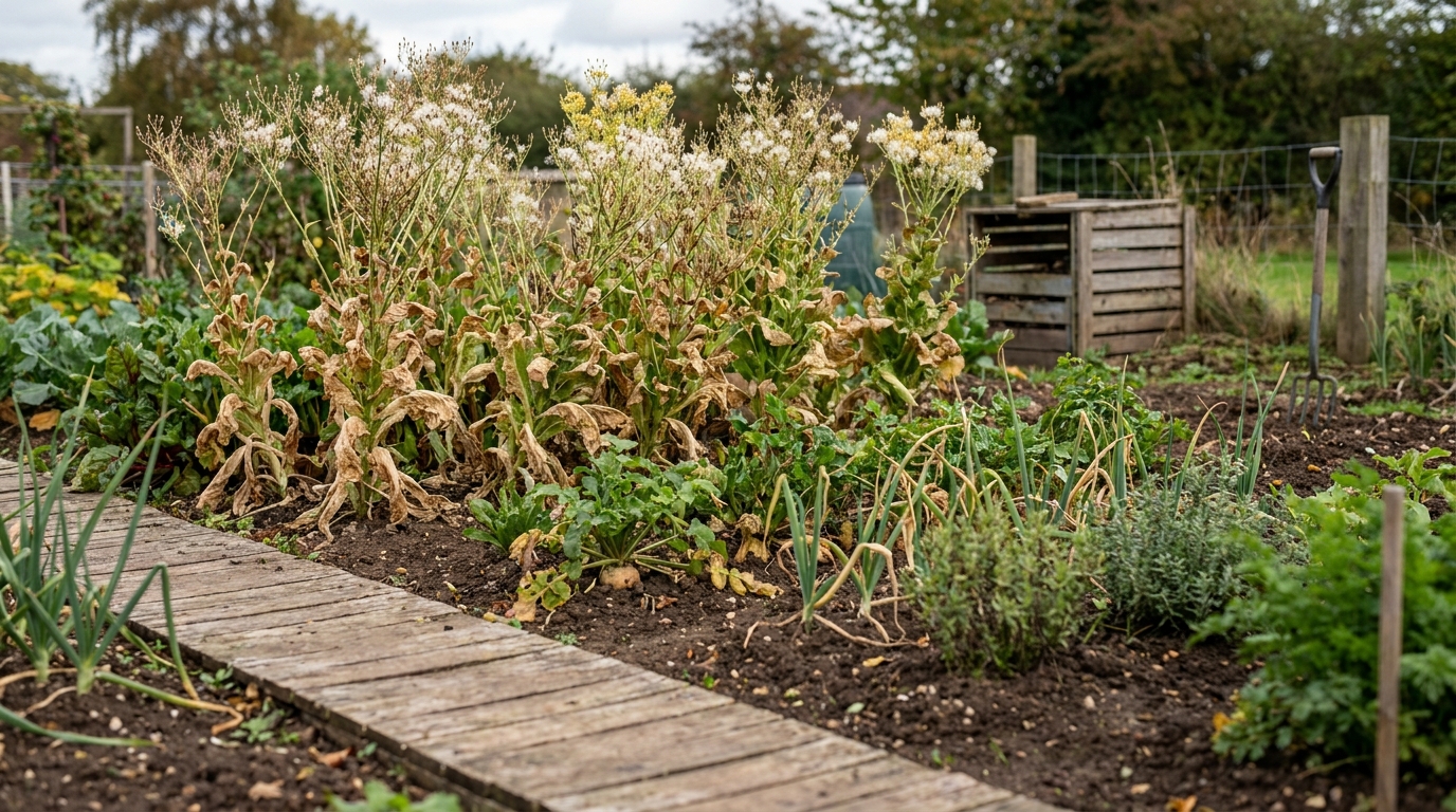 Pourquoi mon voisin laisse-t-il toujours ses salades monter en graines au fond du potager ?
