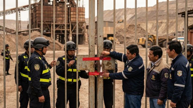 la kamoto copper company de glencore en rdc mise sous scellés, marquant une étape cruciale pour l'industrie minière nationale et ses perspectives économiques.