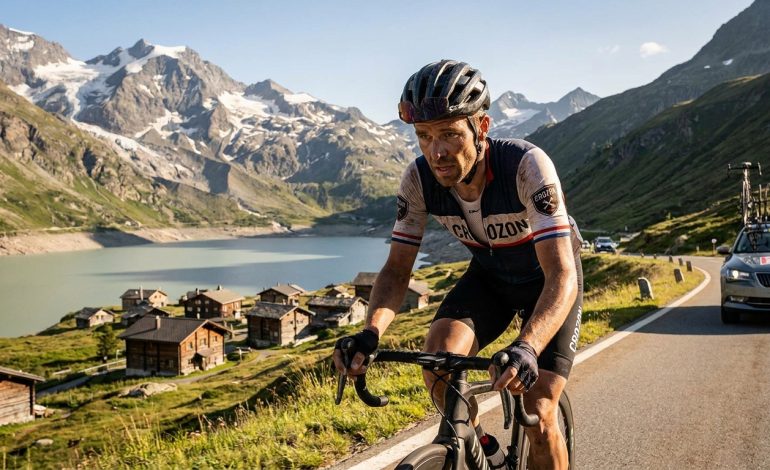 un athlète de crozon, refusé à nice, poursuit son rêve en traversant la suisse pour obtenir sa qualification à l'ironman d'hawaï.