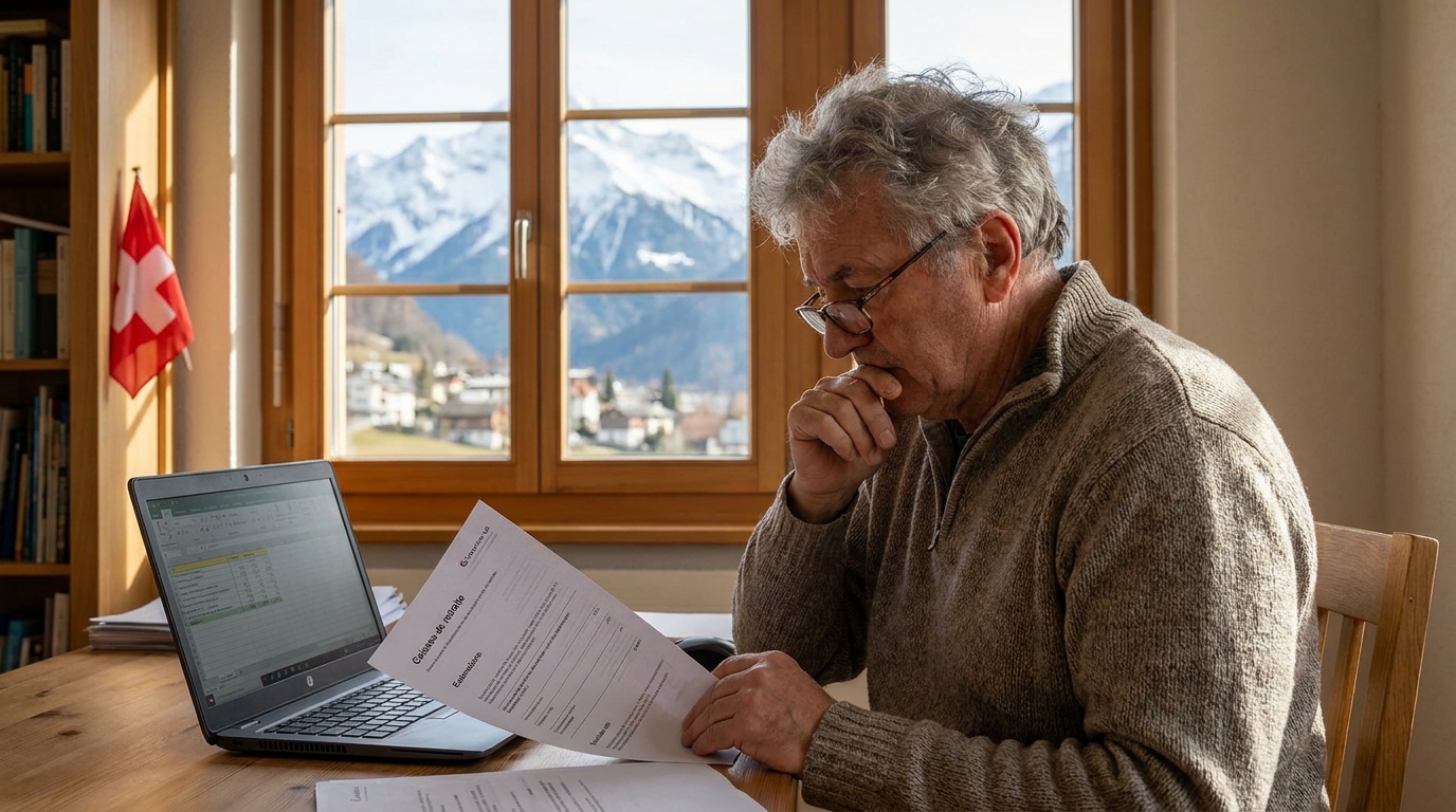 Retraite en Suisse pour les Français : quelle pension après 44 ans de carrière ?