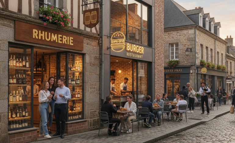 découvrez comment les commerces de guingamp se réinventent en combinant rhumerie, burgers et culture pour animer la ville et offrir une expérience unique aux habitants et visiteurs.