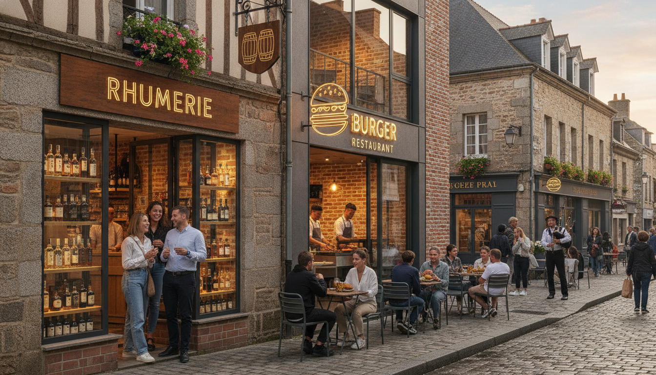 Rhumerie, burgers et culture : les commerces de Guingamp se réinventent et s’animent