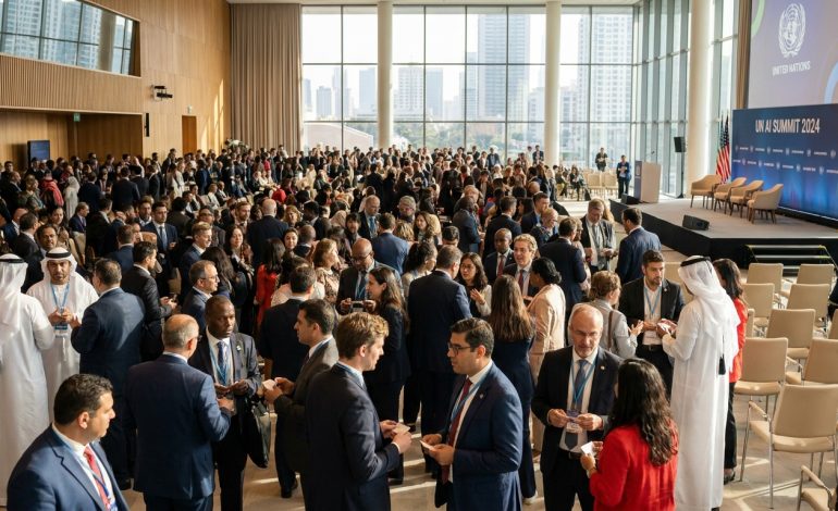 Sommet de l’ONU sur l’IA : un succès historique avec un afflux inédit de participants