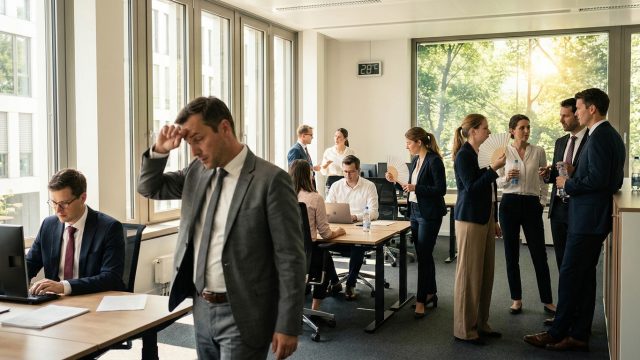 un assureur suisse provoque la controverse en interdisant le port des shorts en semaine, même durant les fortes chaleurs estivales.