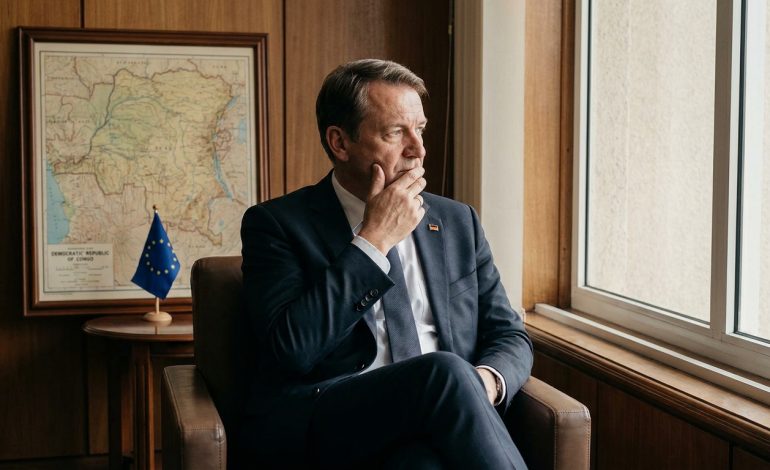 l'ambassadeur d'allemagne à kinshasa revient sur son mandat en république démocratique du congo, ses réalisations et les perspectives futures de la coopération bilatérale.