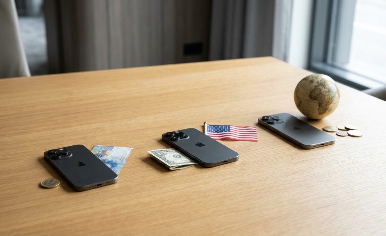 Tarifs de l&rsquo;iPhone 17 Pro : comment l&rsquo;Europe se positionne face aux États-Unis et au reste du monde