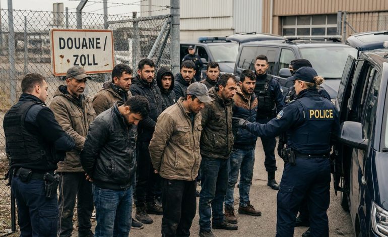 Trafic d’armes de guerre entre la France et la Suisse : Douze personnes, dont un policier, interpellées