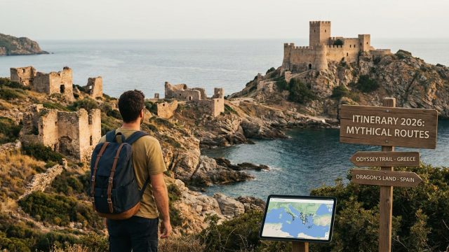 partez en 2026 pour des voyages immersifs uniques et plongez dans la grèce mythique de l’odyssée et l’espagne légendaire de house of the dragon, entre histoire et fantasy pour une aventure inoubliable.