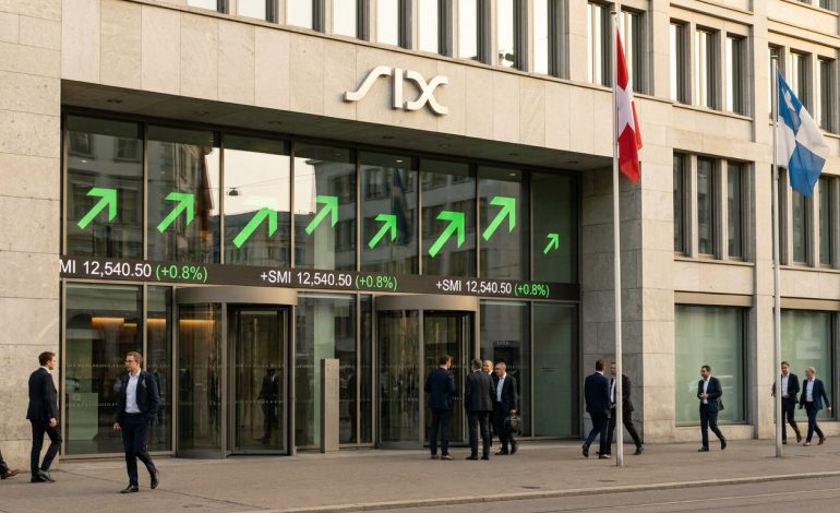 suivez l'évolution positive du smi à la bourse de zurich, avec une ouverture dynamique marquée par un optimisme des investisseurs.