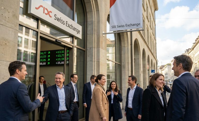 Bourse de Zurich : ouverture de séance prometteuse dans le vert
