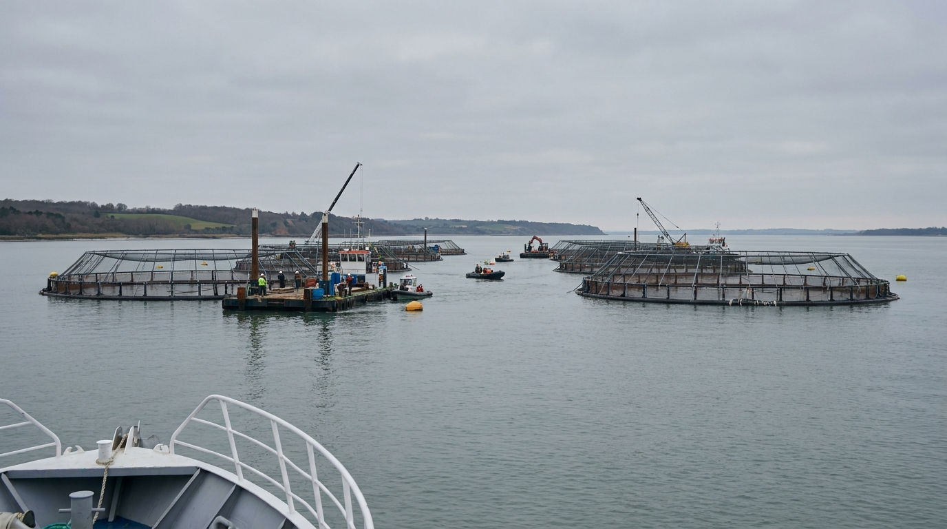 Construction d&rsquo;une mégaferme à saumons en Gironde approuvée par l’État : 10 ONG montent au créneau