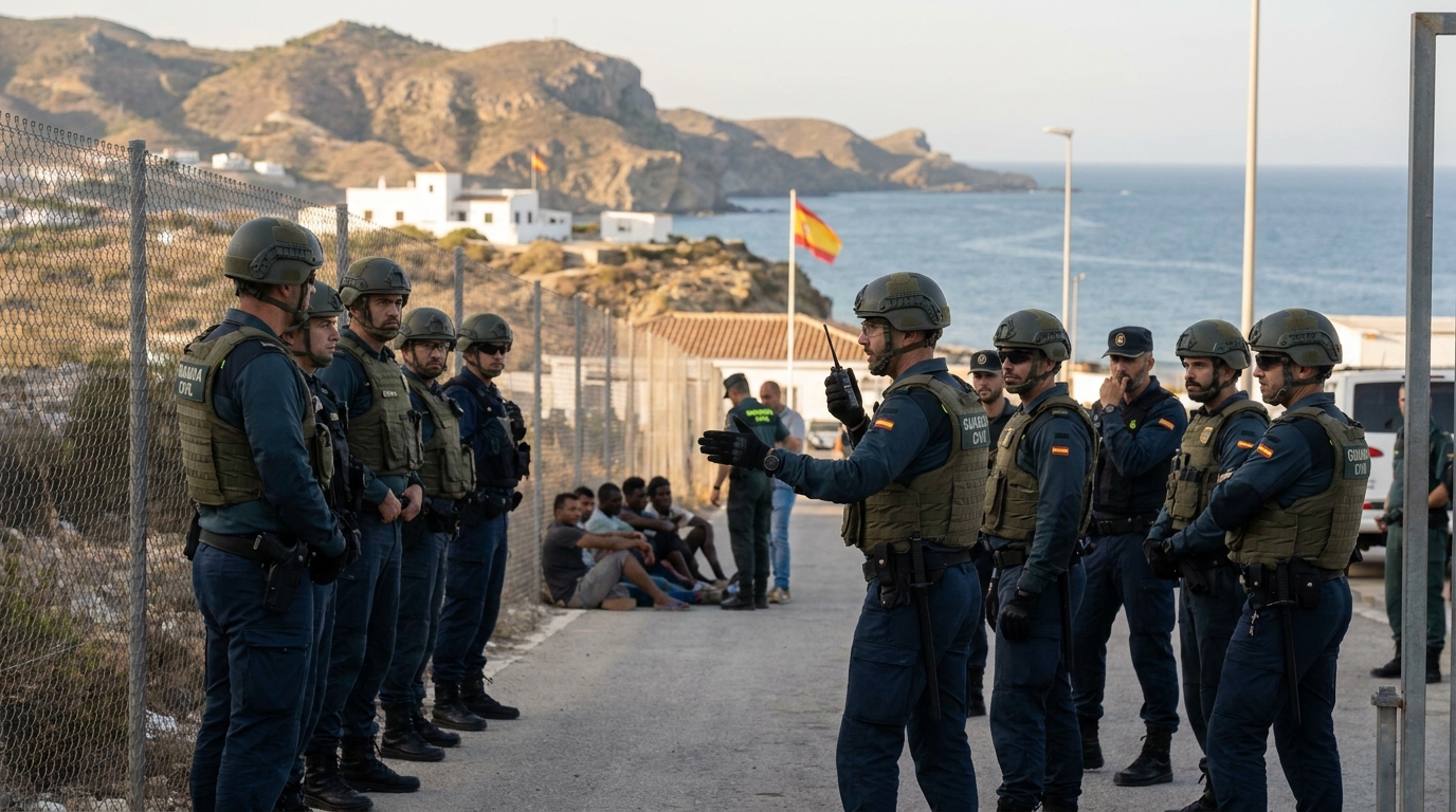 Crise migratoire à Ceuta : découverte de la Force frontière d&rsquo;intervention rapide déployée pour gérer la situation