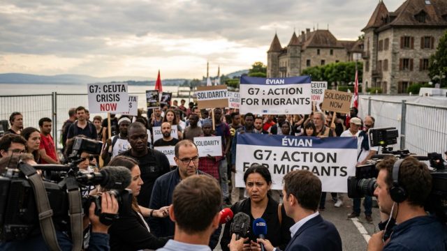 découvrez la première mobilisation liée à la crise migratoire à ceuta lors du sommet du g7 à évian, et comprenez ce que représente la « for… » dans ce contexte crucial.