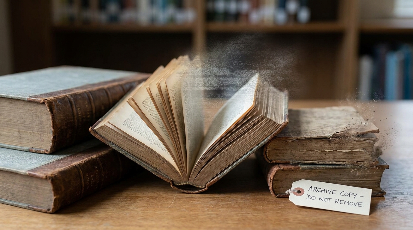 Des livres rares irrémédiablement perdus après avoir servi à entraîner une IA : une disparition irréversible