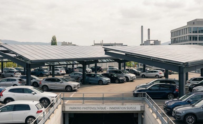 Parkings solaires : comment économiser jusqu’à 32 000 € par an et pourquoi l’Europe freine encore leur développement