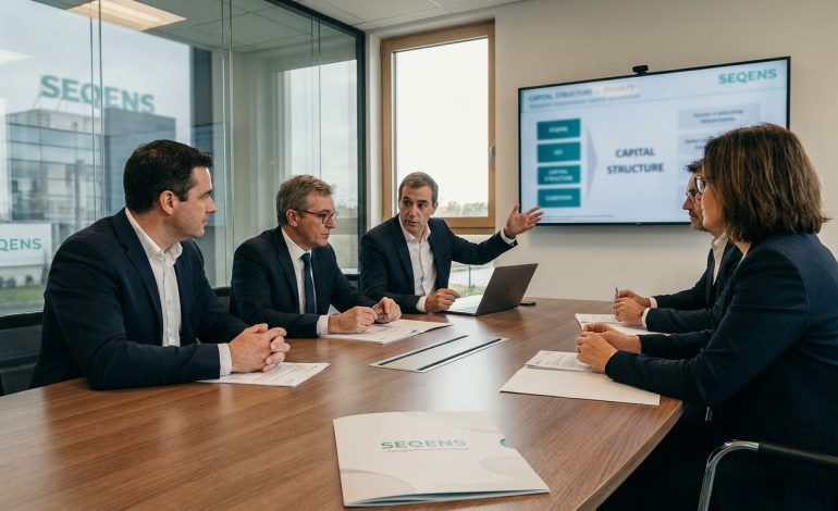 le chimiste seqens, spécialisé en pharmacie, refinance sa dette et intègre ses créanciers au capital pour renforcer sa structure financière et soutenir sa croissance.