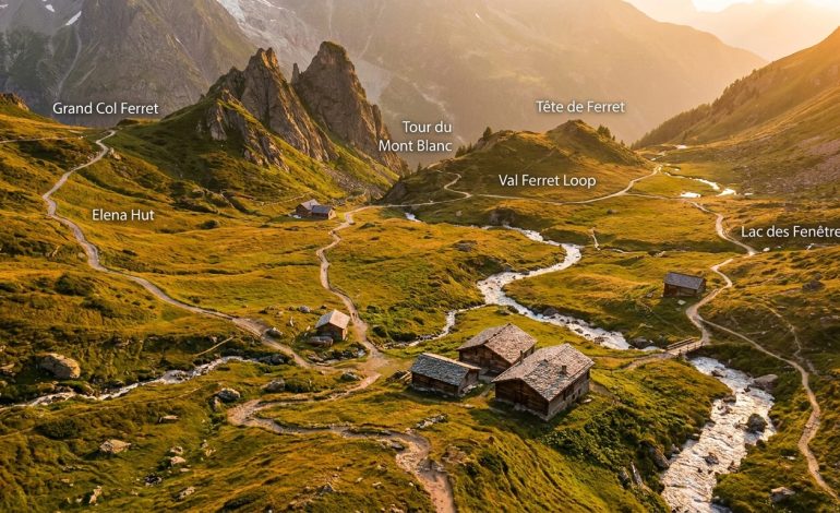 découvrez les 6 randonnées incontournables du val ferret suisse en 2026, entre paysages alpins à couper le souffle et chemins pittoresques pour tous les niveaux.