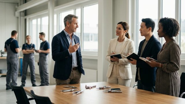 un fabricant suisse de sécateurs lance un fonds innovant pour aider les exportateurs à se protéger contre les fluctuations du franc suisse, assurant ainsi une meilleure stabilité financière à l'international.