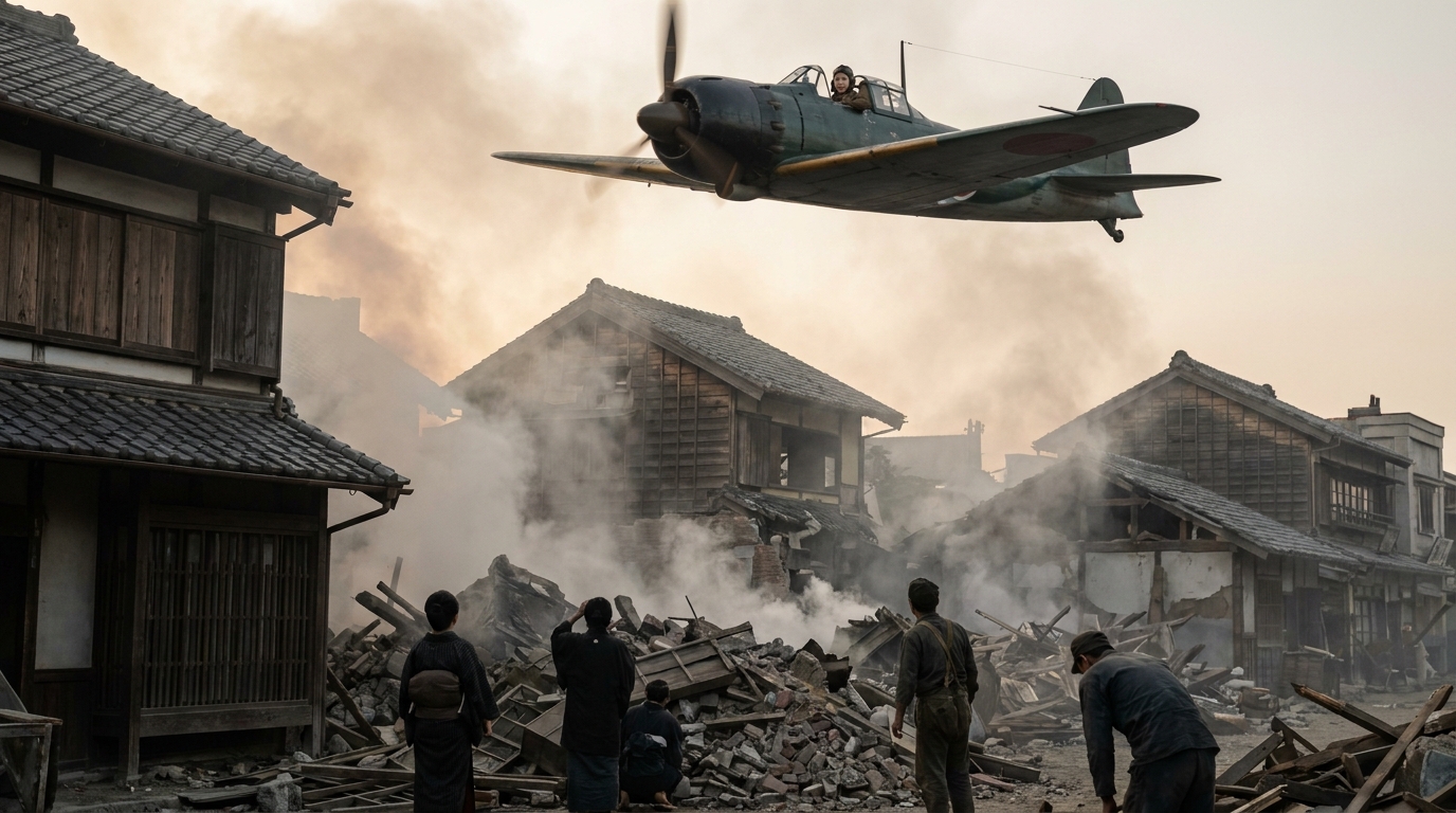 er août : le terrible bombardement d&rsquo;une ville japonaise et l&rsquo;exploit de l&rsquo;aviatrice la plus rapide au monde