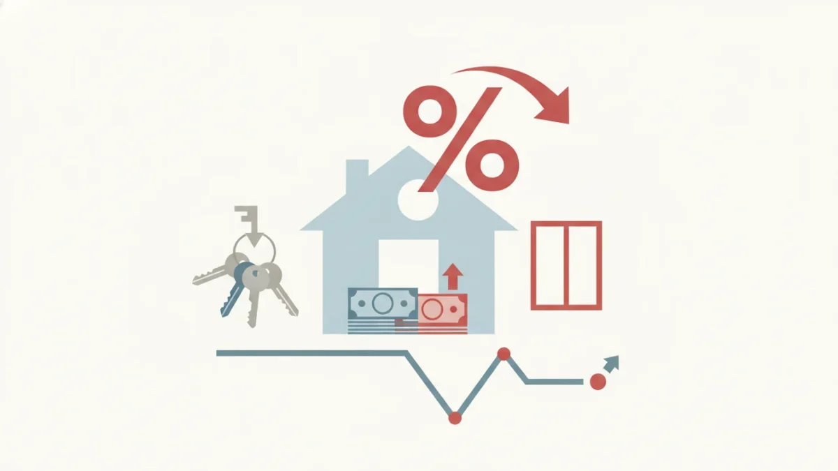 Illustration : Hypothèques et loyers en Suisse romande 2026 : taux de référence, BNS, logements vacants, règles d’achat