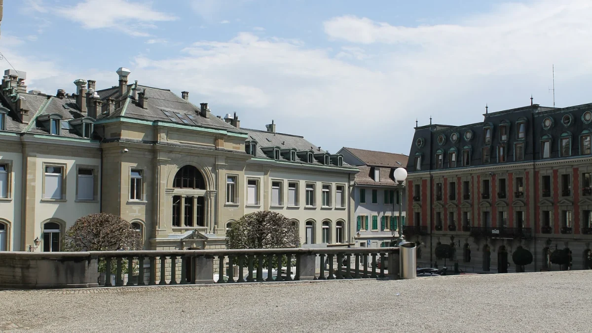 Bâtiment du gouvernement cantonal vaudois à Lausanne, siège de l'administration cantonale.